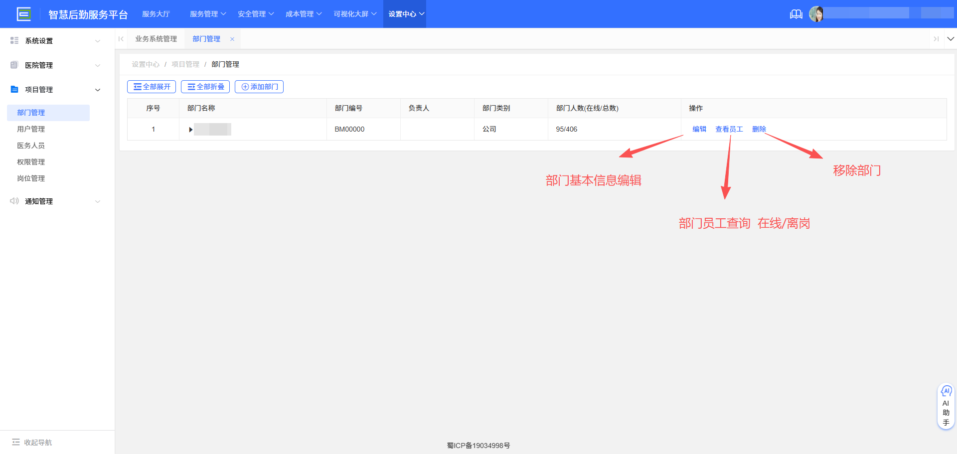 4-5-2:部门分级管理主界面</p>
</div>