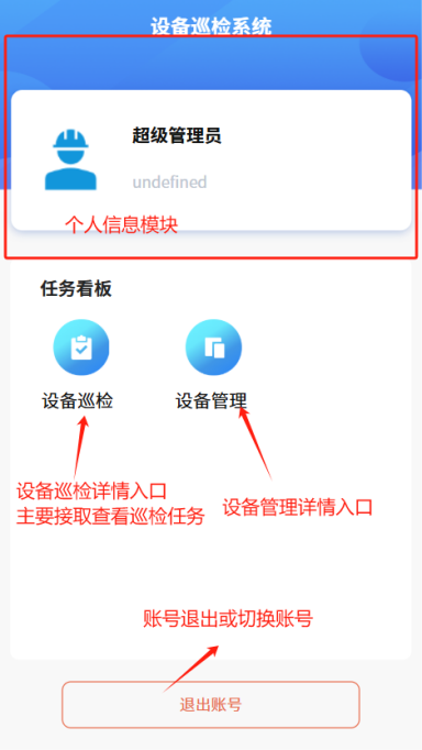 4-6-2：保洁主管首页界面图